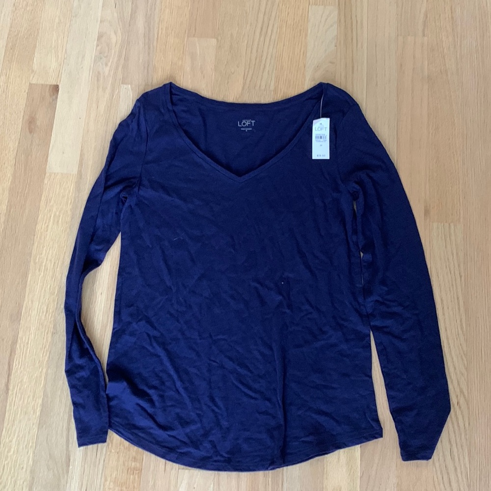 LOFT lightweight long sleeve shirt